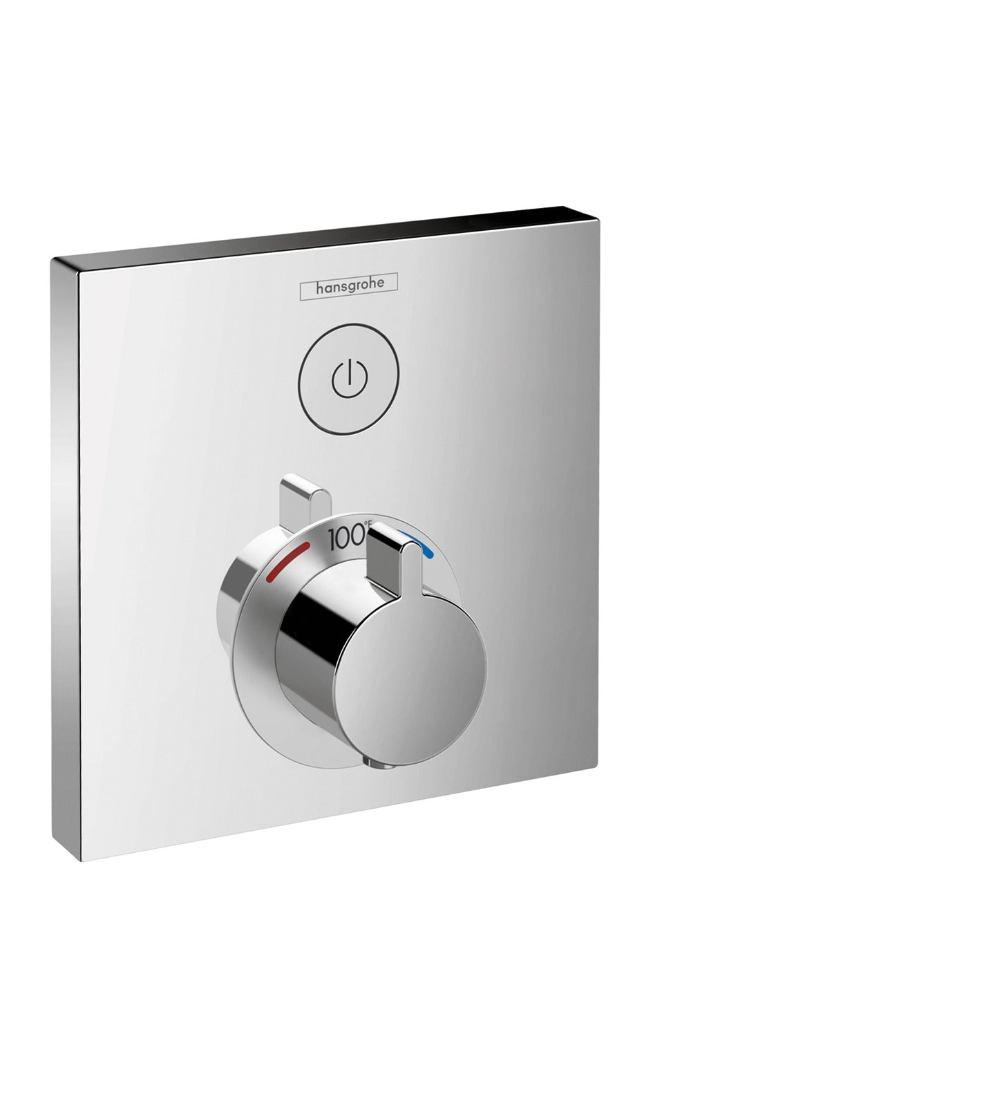 HANSGROHE 15762001 Chrome ShowerSelect Modern Thermostatic Trim