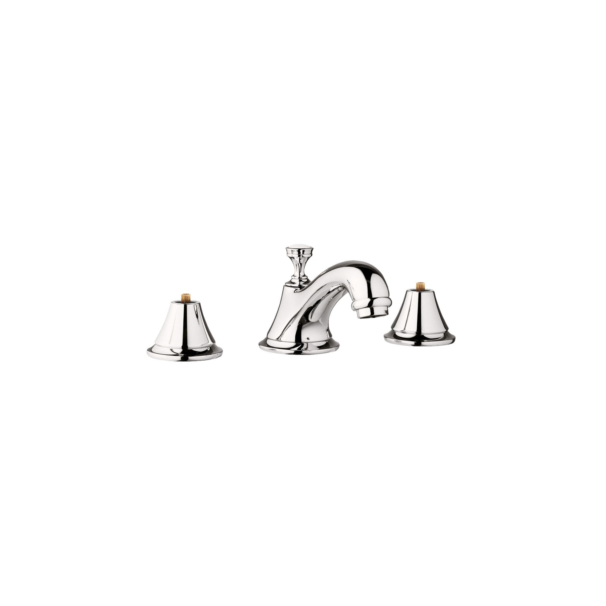 GROHE 20800BEA Seabury Polished Nickel 8-inch Widespread 2-Handle S-Size Bathroom Faucet 1.2 GPM