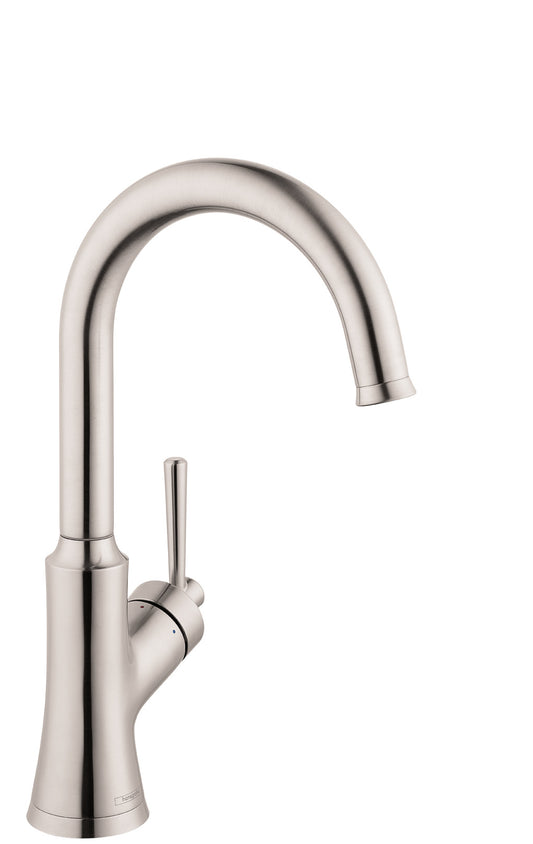 HANSGROHE 04795800 Stainless Steel Optic Joleena Transitional Kitchen Faucet 1.5 GPM