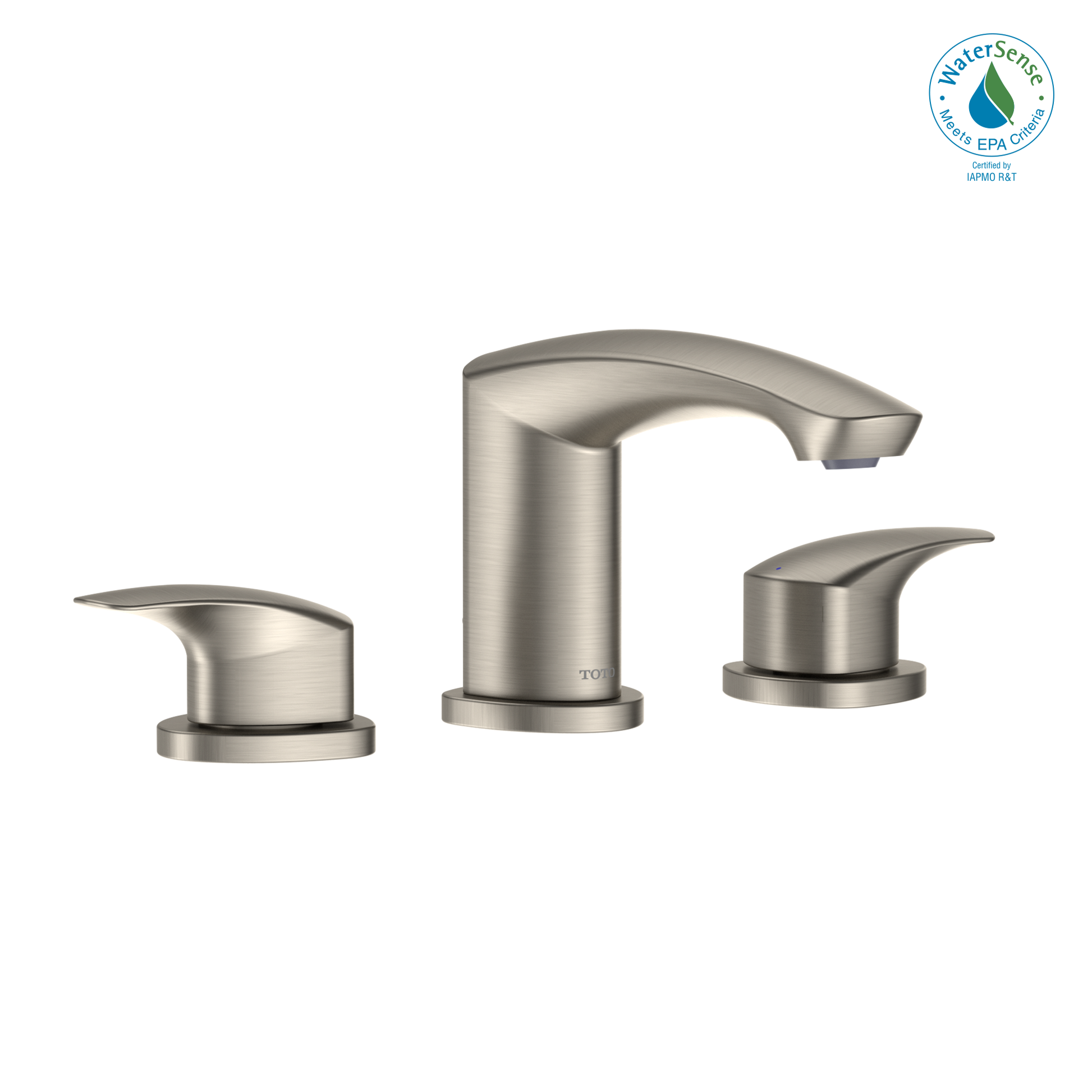 TOTO TLG09201U#BN GM 1.2 GPM Two Handle Widespread Bathroom Sink Faucet , Brushed Nickel