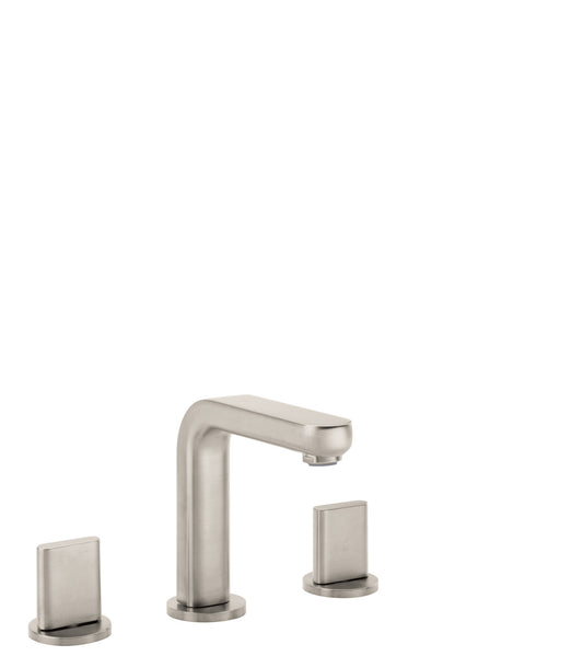 HANSGROHE 31063821 Brushed Nickel Metris S Modern Widespread Bathroom Faucet 1.2 GPM