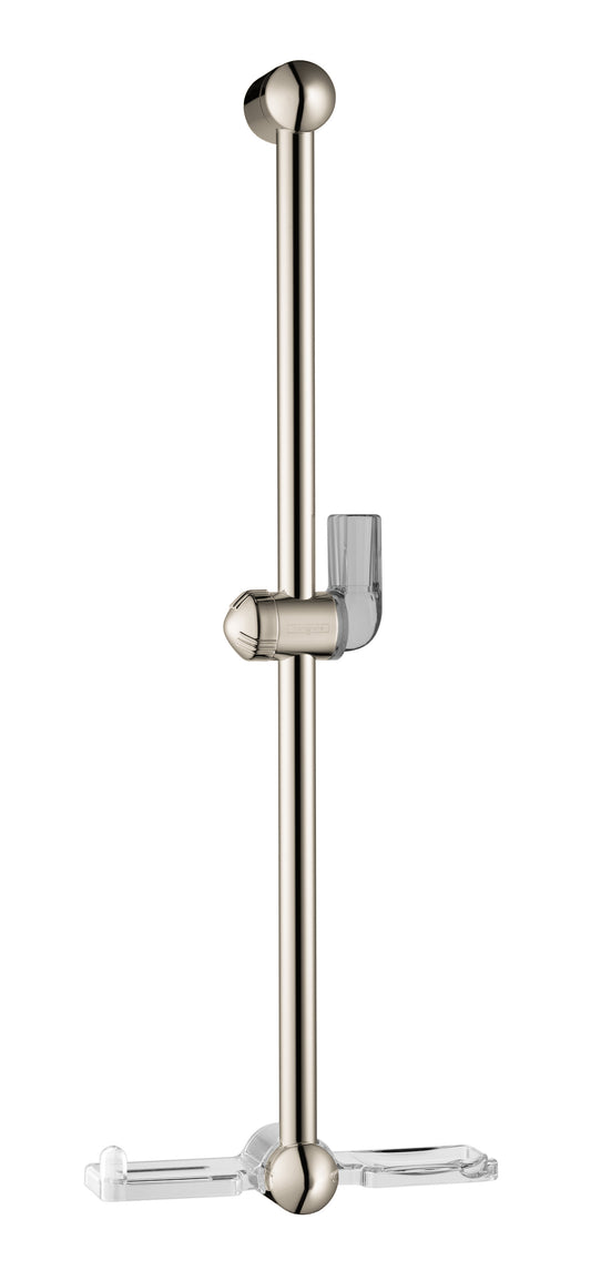 HANSGROHE 06890830 Polished Nickel Unica Modern Wallbar