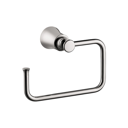 HANSGROHE 04786000 Chrome Joleena Transitional Towel Ring