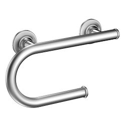 MOEN LR2352DCH Grab Bar  8" Grab Bar With Paper Holder In Chrome