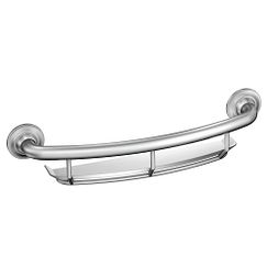 MOEN LR2356DCH Grab Bar  16" Grab Bar With Shelf In Chrome