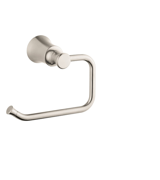 HANSGROHE 04787820 Brushed Nickel Joleena Transitional Toilet Paper Holder