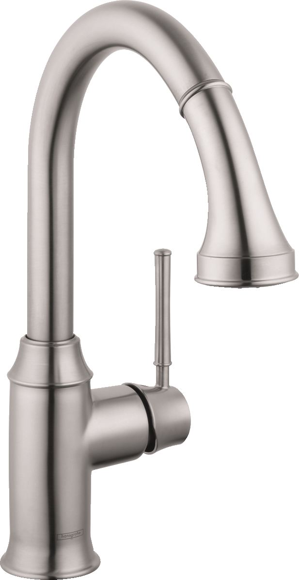 HANSGROHE 04216800 Stainless Steel Optic Talis C Classic Kitchen Faucet 1.75 GPM