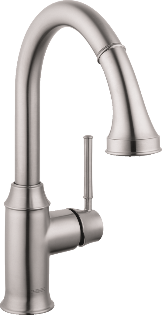 HANSGROHE 04216800 Stainless Steel Optic Talis C Classic Kitchen Faucet 1.75 GPM