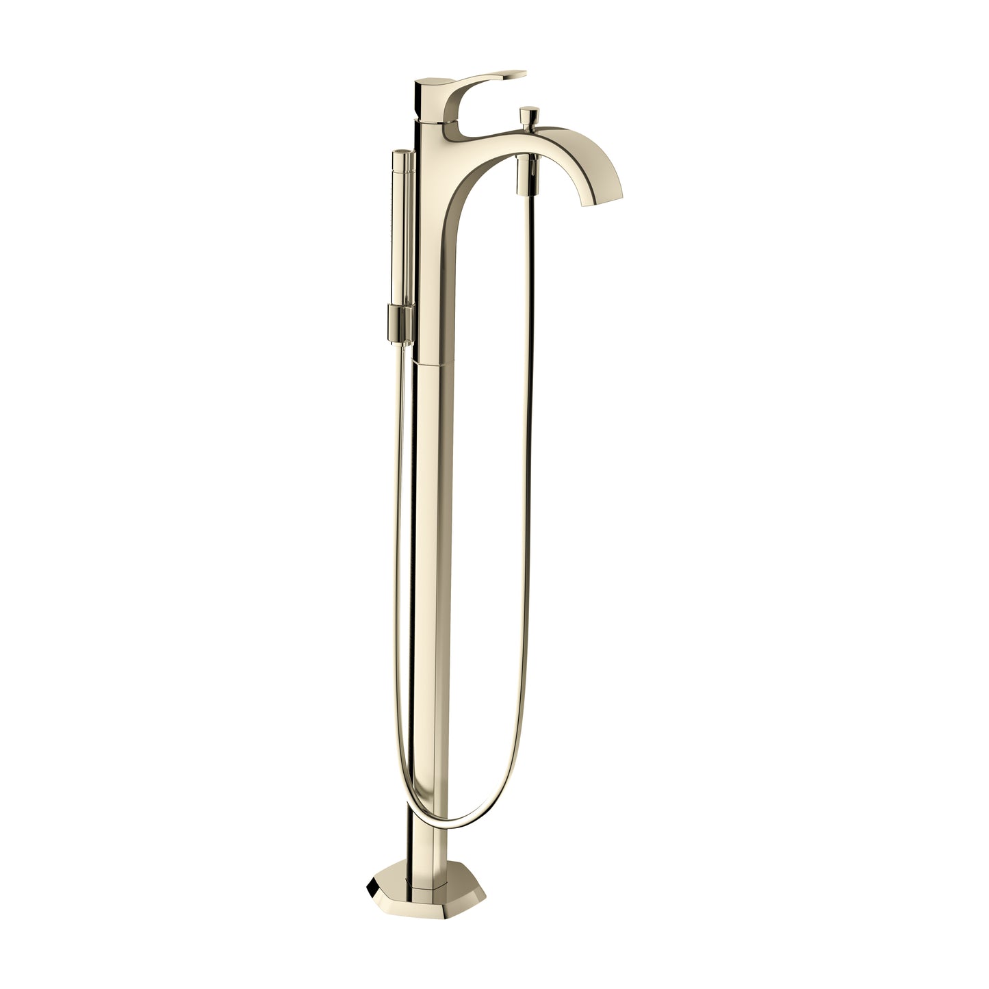 HANSGROHE 04818830 Polished Nickel Locarno Transitional Tub Filler 1.75 GPM