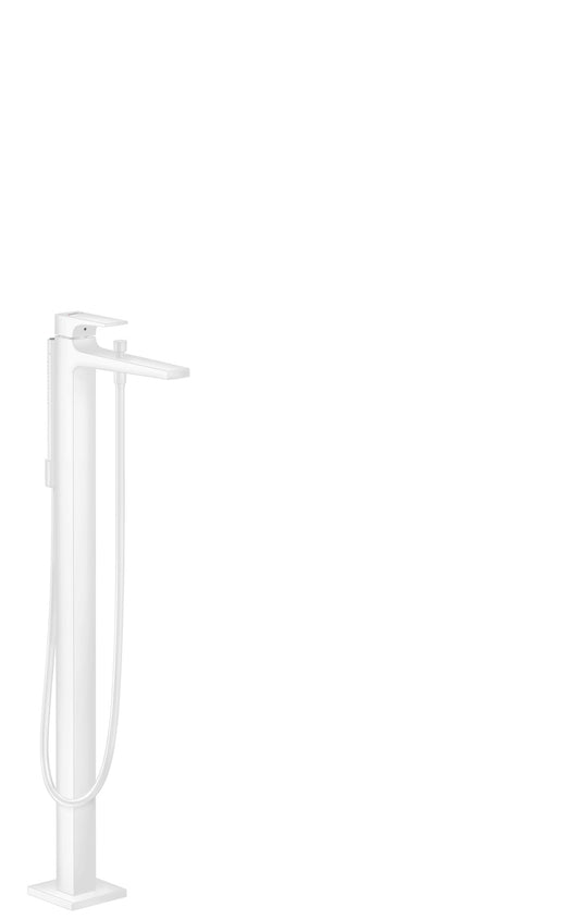 HANSGROHE 32532701 Matte White Metropol Modern Tub Filler 1.75 GPM