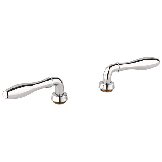 GROHE 18732BE0 Seabury Polished Nickel Lever Handles (Pair)