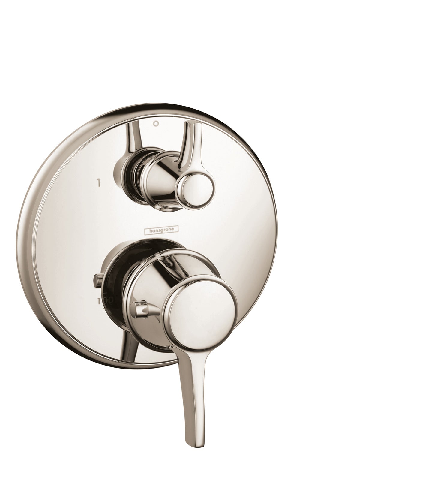 HANSGROHE 15752831 Polished Nickel Ecostat Classic Classic Thermostatic Trim