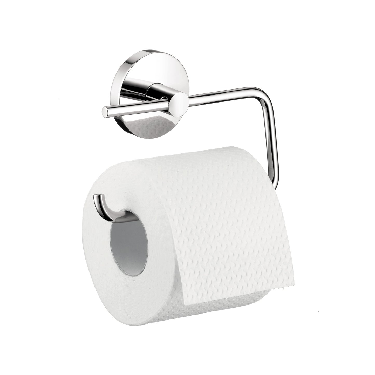 HANSGROHE 40526000 Chrome Logis Modern Toilet Paper Holder