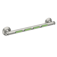 MOEN MLR8718D4GBN Grab Bar  18" Designer Grab Bar In Brushed Nickel