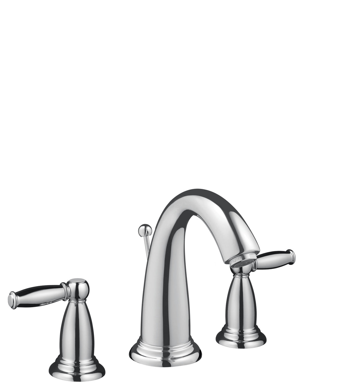 HANSGROHE 06117000 Swing C Widespread Faucet with Pop-Up Drain, 1.2 GPM in Chrome