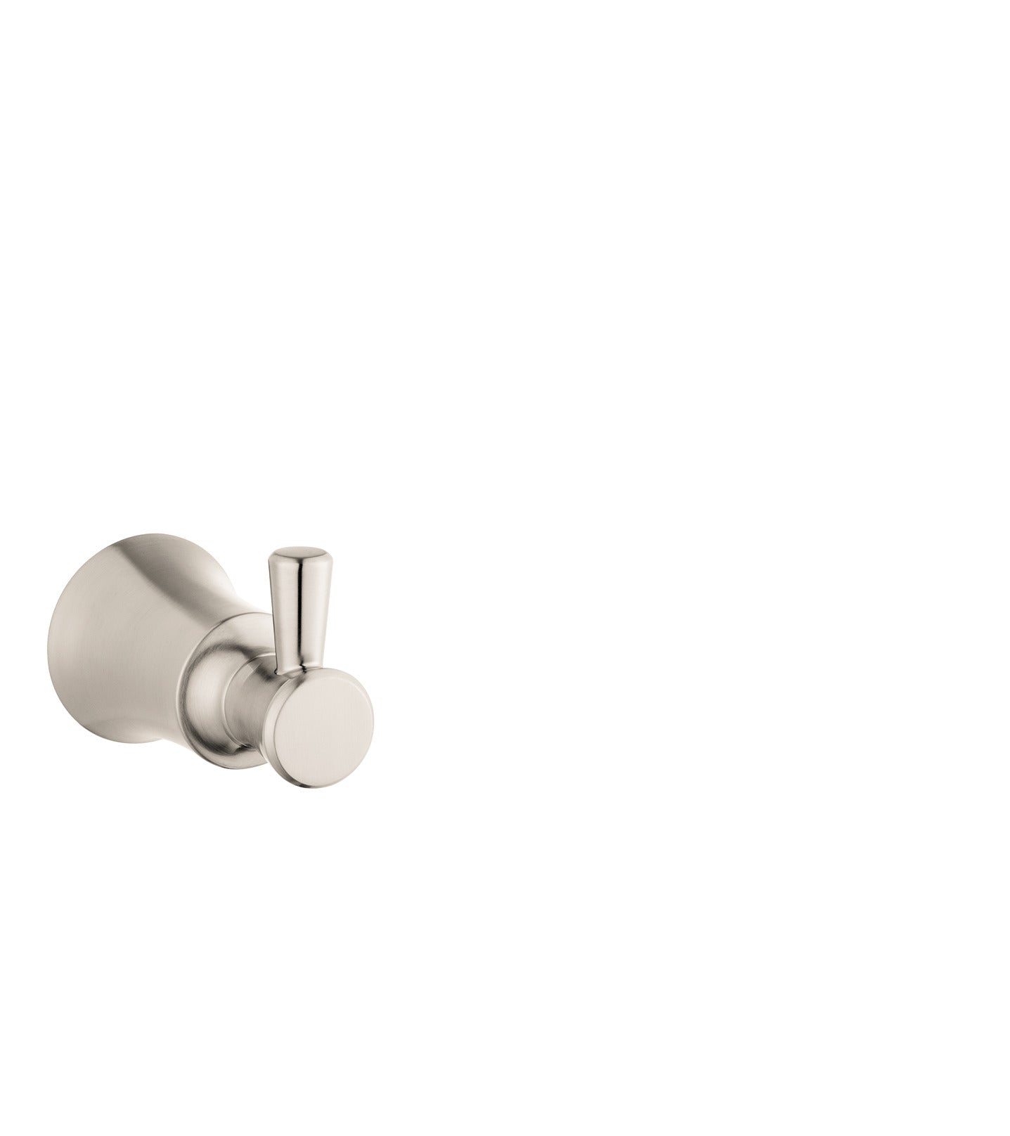 HANSGROHE 04788820 Brushed Nickel Joleena Transitional Single Hook