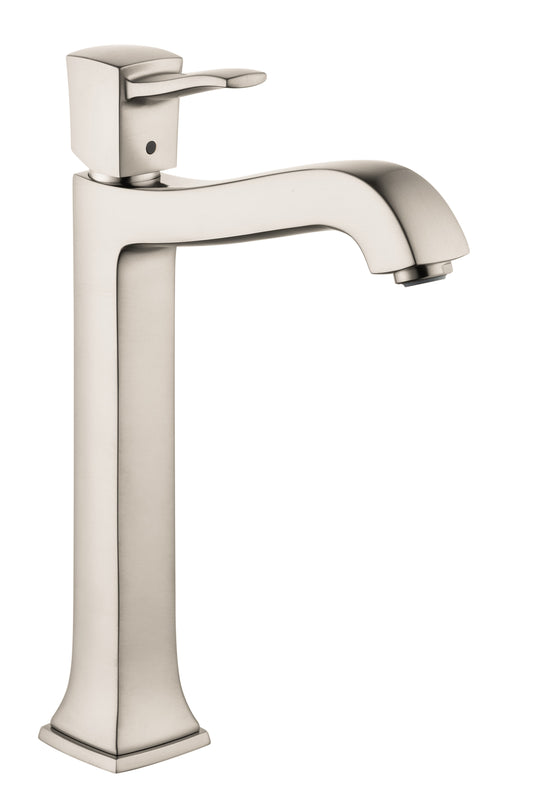 HANSGROHE 31303821 Brushed Nickel Metropol Classic Classic Single Hole Bathroom Faucet 1.2 GPM