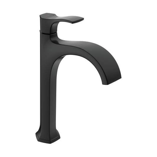 HANSGROHE 04811670 Matte Black Locarno Transitional Single Hole Bathroom Faucet 1.2 GPM