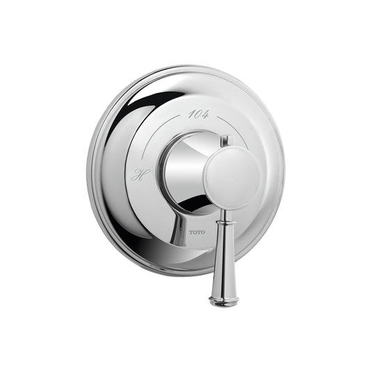 TOTO TS220T#CP Vivian Lever Handle Thermostatic Mixing Valve Trim , Polished Chrome