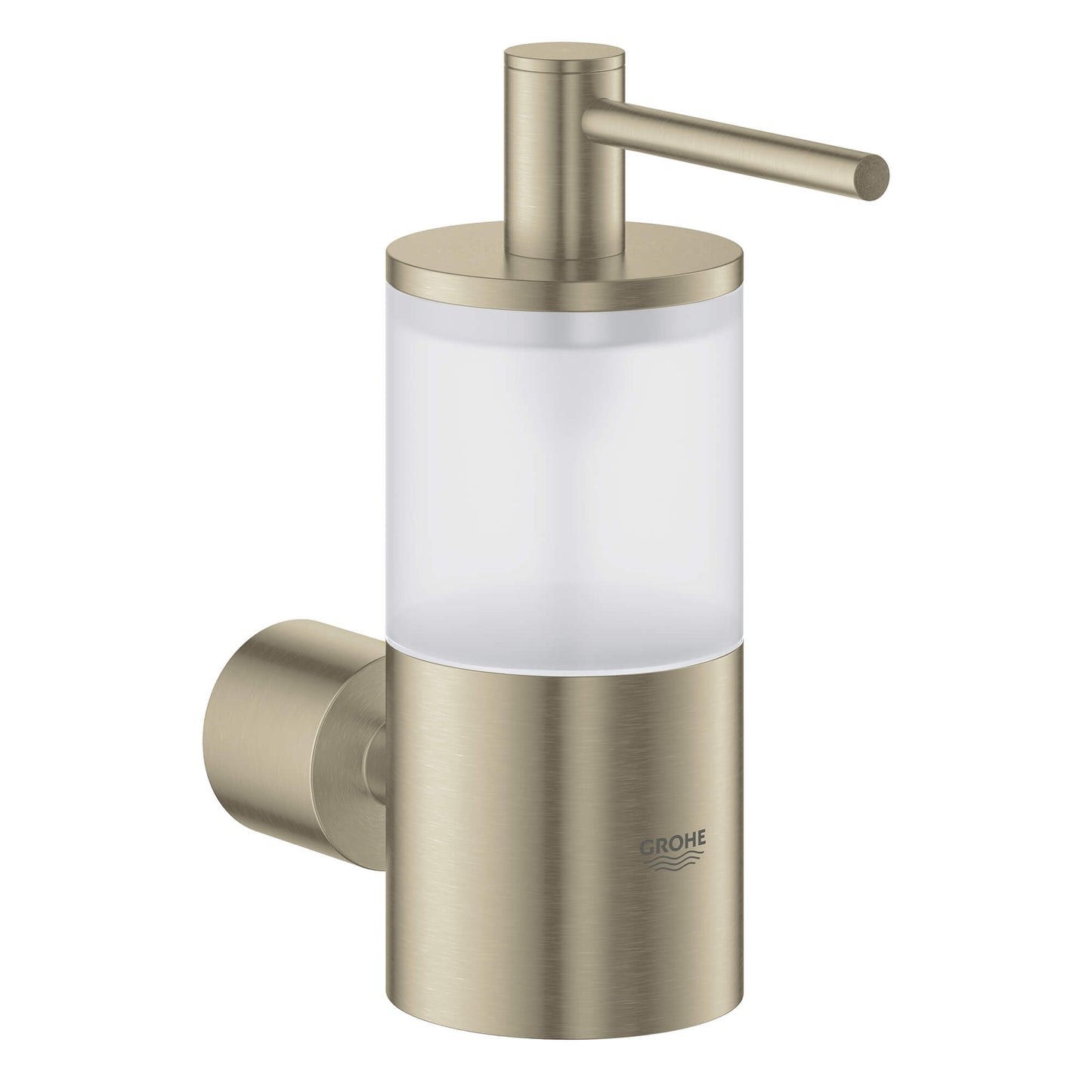 GROHE 40304EN3 Atrio New Brushed Nickel Holder For Glass, Soap Dish Or Soap Dispenser