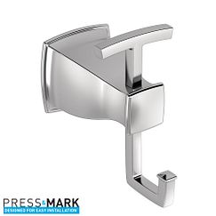 MOEN MY3503CH Hensley  Double Robe Hook In Chrome