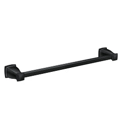 MOEN MY3518BL Hensley  18" Towel Bar In Matte Black