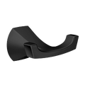 MOEN MY8703BL Lindor  Double Robe Hook In Matte Black