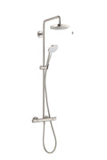 HANSGROHE 27257821 Croma Select E Showerpipe 180 2-Jet, 2.0 GPM - Brushed Nickel