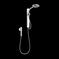 MOEN N207C0CH Spa Shower  Two-Function 7.9" Diameter Spray Head Rainshower With Handshower In Chrome/White