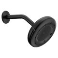 MOEN N400R0BL Quattro  Four-Function 6-1/2" Diameter Spray Head Rainshower In Matte Black