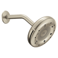MOEN N400R0BN Quattro  Four-Function 6-1/2" Diameter Spray Head Rainshower In Brushed Nickel