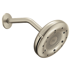 MOEN N400R0BN Quattro  Four-Function 6-1/2" Diameter Spray Head Rainshower In Brushed Nickel