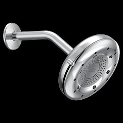 MOEN N400R0CH Quattro  Four-Function 6-1/2" Diameter Spray Head Rainshower In Chrome