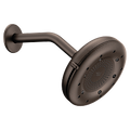 MOEN N400R0ORB Quattro Four-Function 6-1/2" Diameter Spray Head Rainshower - Oil Rubbed Bronze