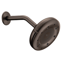 MOEN N400R0ORB Quattro Four-Function 6-1/2" Diameter Spray Head Rainshower - Oil Rubbed Bronze
