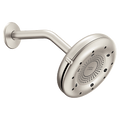 MOEN N400R0SRN Nebia Spot Resist Brushed Nickel Four-Function 6-1/2" Diameter Spray Head Rainshower