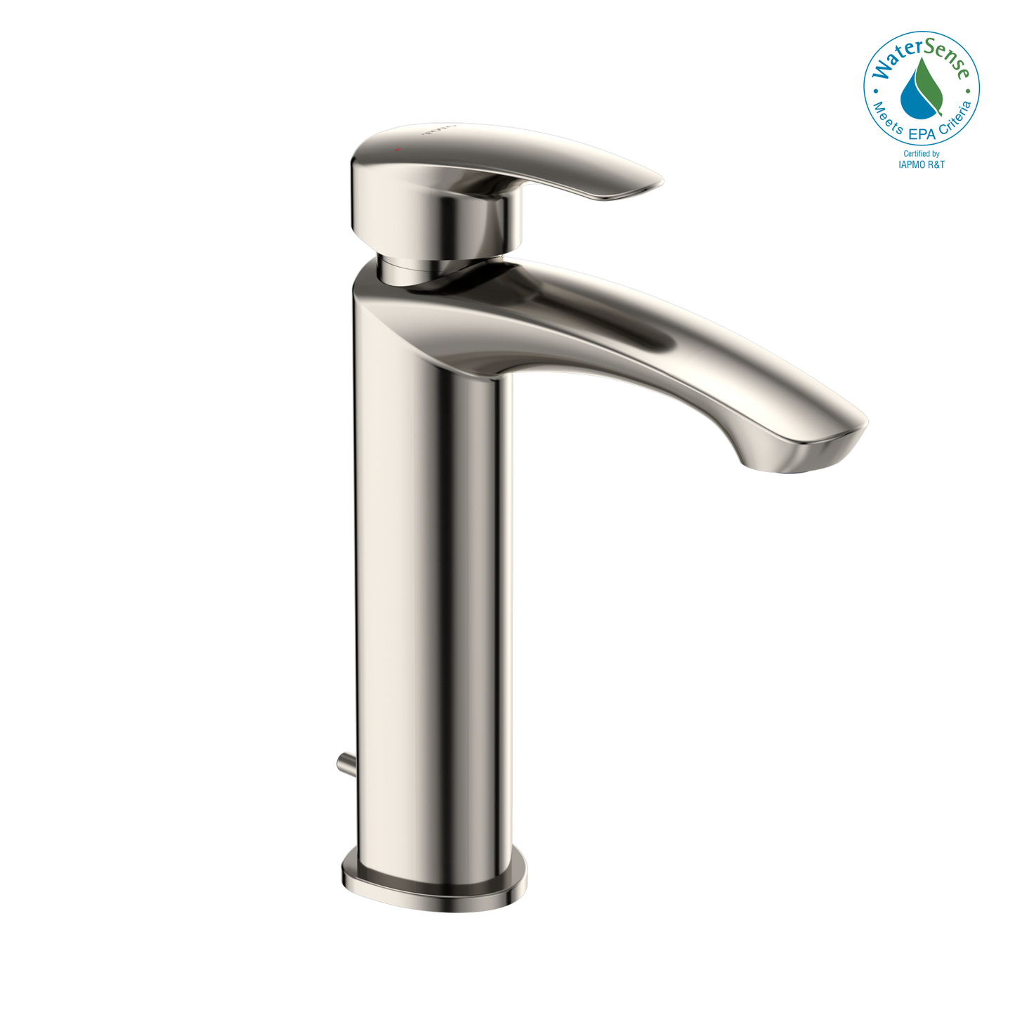 TOTO TLG09303U#PN GM 1.2 GPM Single Handle Semi-Vessel Bathroom Sink Faucet with COMFORT GLIDE Technology , Polished Nickel