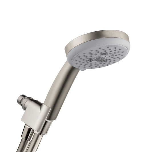 HANSGROHE 04943820 Brushed Nickel Croma 100 Handshower Set 2.5 GPM