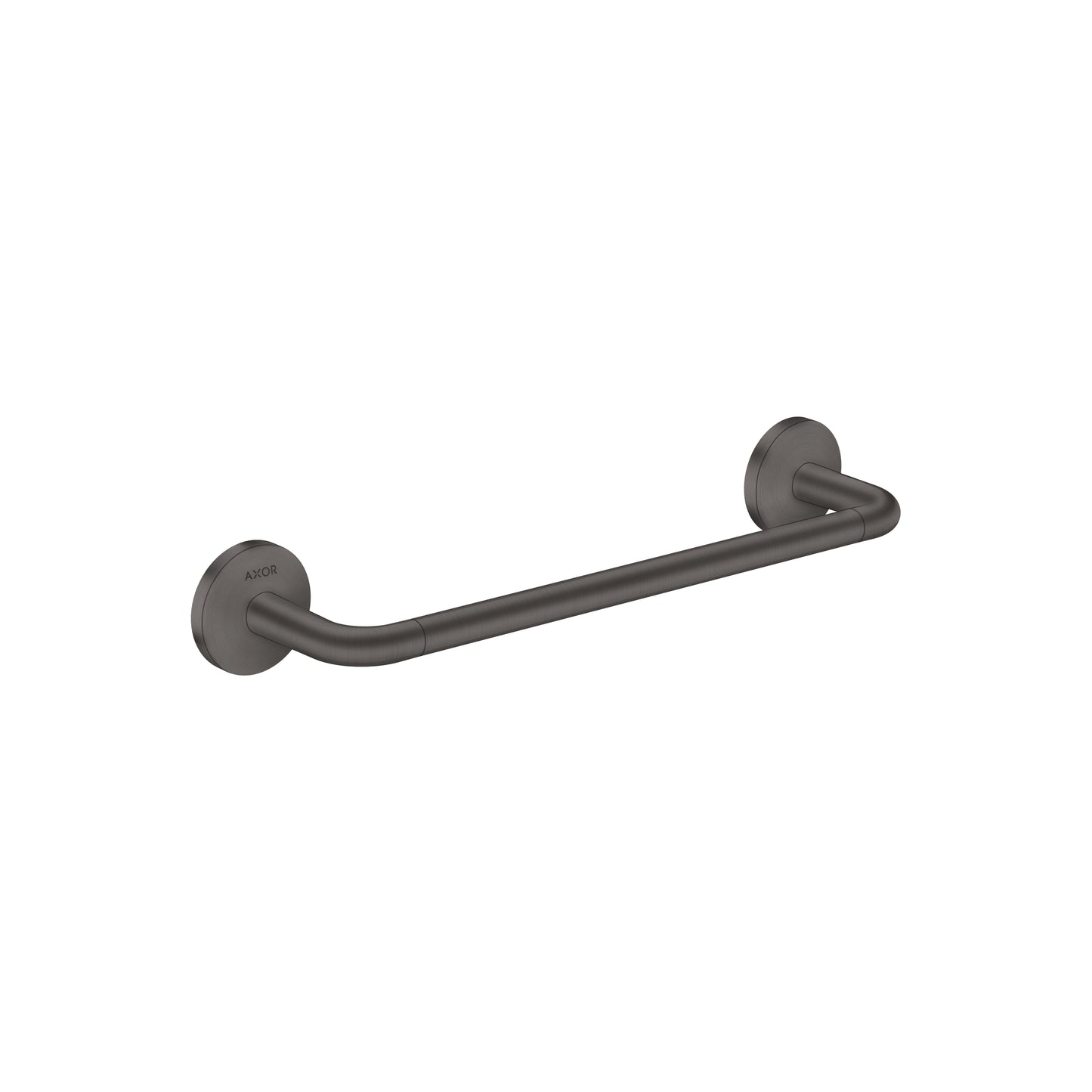 AXOR 42813340 Brushed Black Chrome Universal Circular Modern Towel Bar