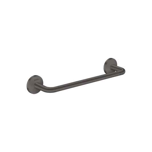 AXOR 42813340 Brushed Black Chrome Universal Circular Modern Towel Bar