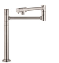 HANSGROHE 04058860 Talis S Pot Filler, Deck-Mounted in Stainless Steel Optic