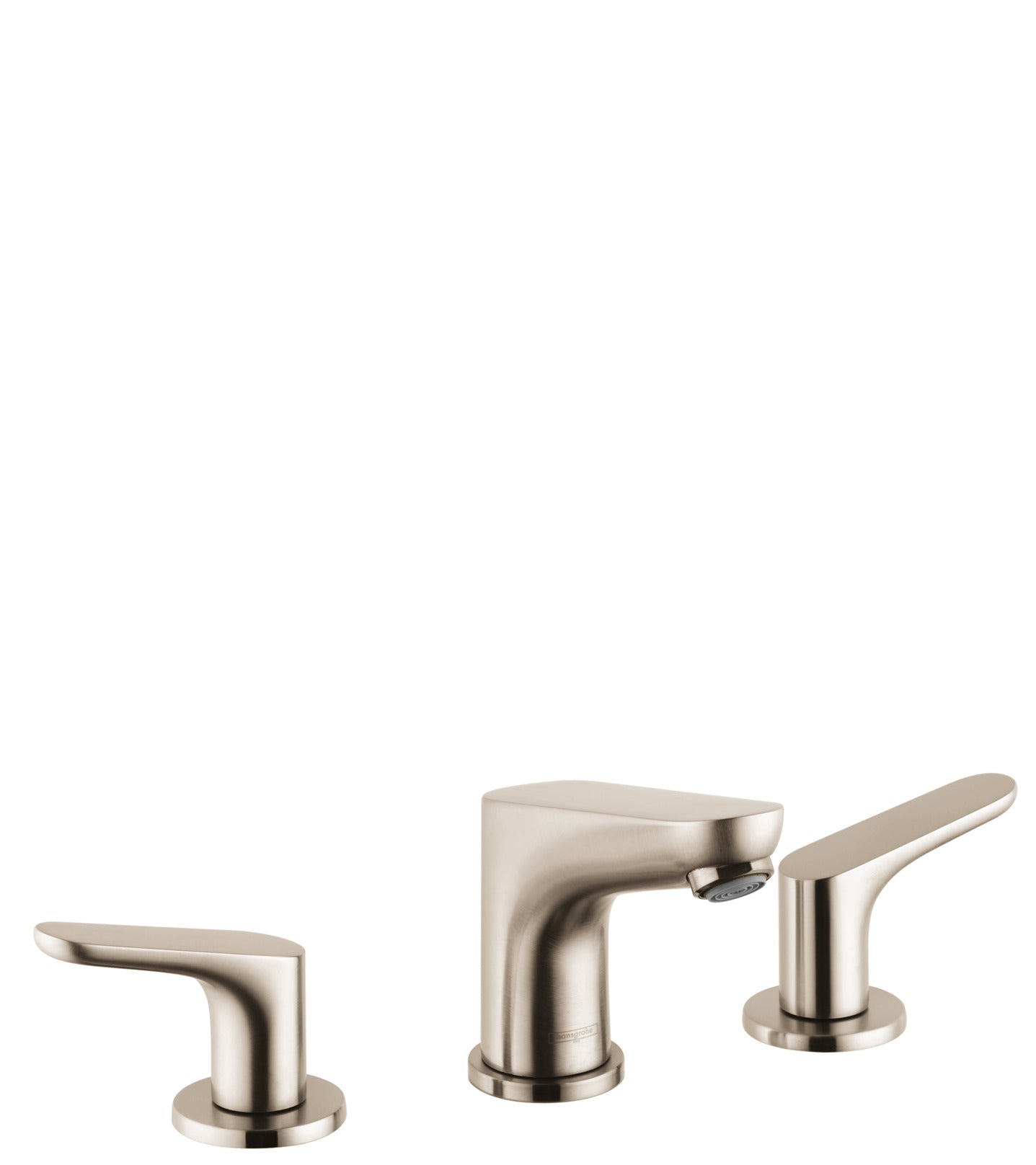 HANSGROHE 04369820 Brushed Nickel Focus Modern Widespread Bathroom Faucet 1.2 GPM