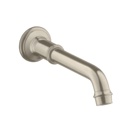 AXOR 16541821 Brushed Nickel Montreux Classic Tub Spout