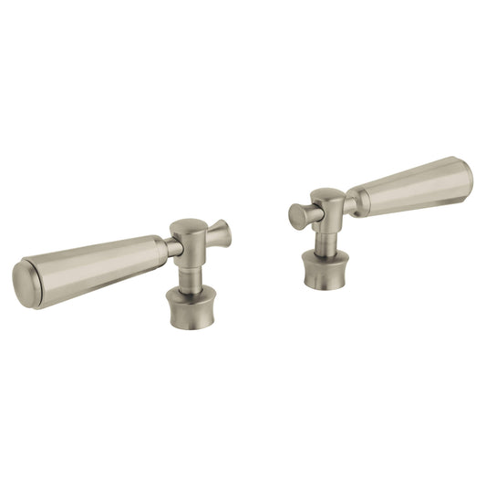 GROHE 18087EN0 Kensington Brushed Nickel Lever Handles (Pair)
