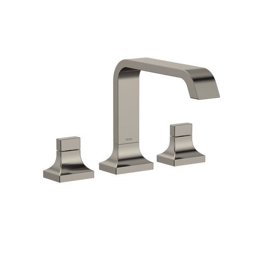 TOTO TBG08201U#PN GC Two-Handle Deck-Mount Roman Tub Filler Trim , Polished Nickel