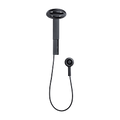 MOEN NSS-FS-20-BLK-NP Nebia Matte Black Two-Function 10" Diameter Spray Head Standard With Handshower