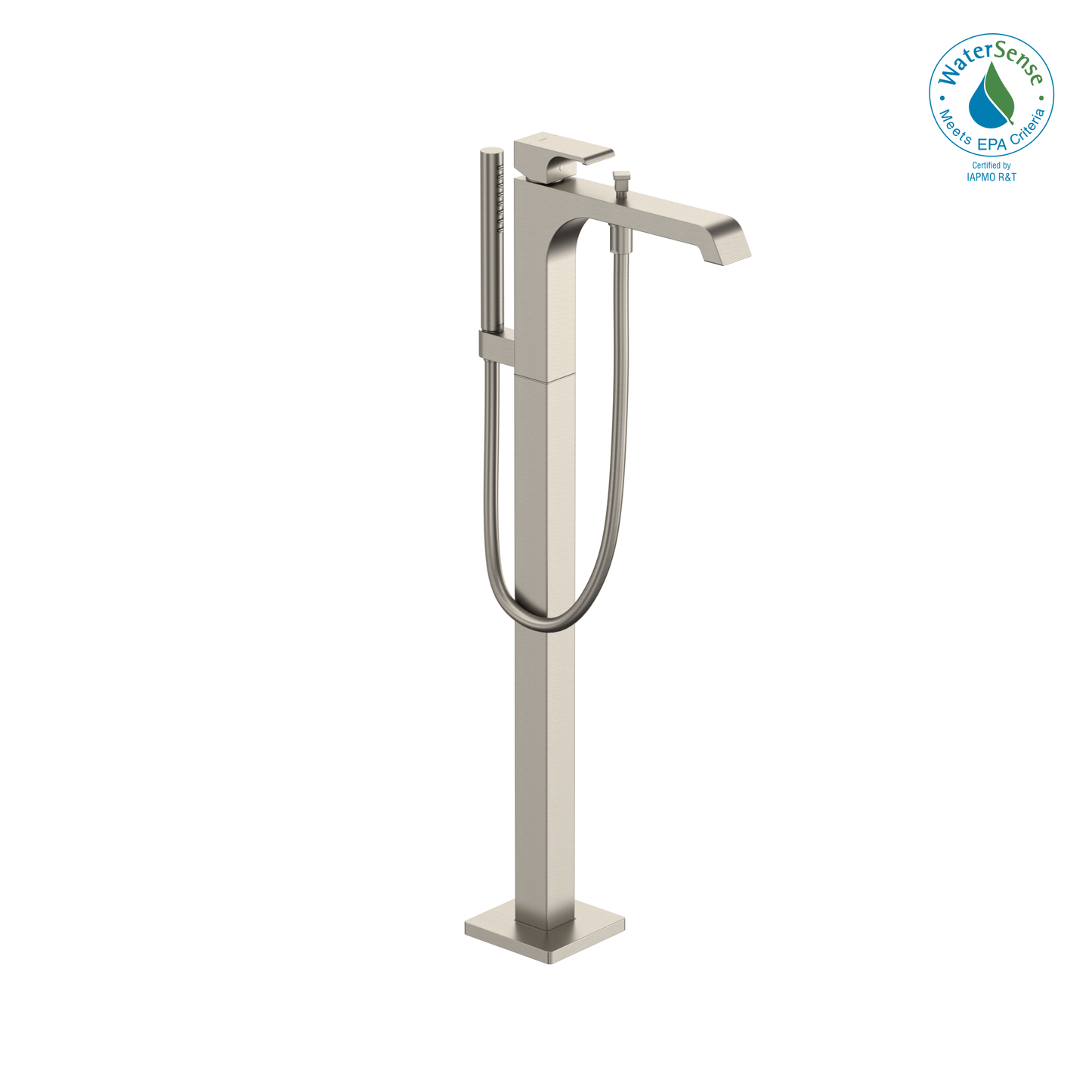 TOTO TBG08306U#BN GC Single-Handle Free Standing Tub Filler with Handshower , Brushed Nickel