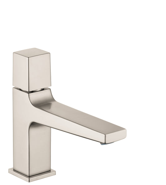 HANSGROHE 32570821 Brushed Nickel Metropol Modern Single Hole Bathroom Faucet 1.2 GPM