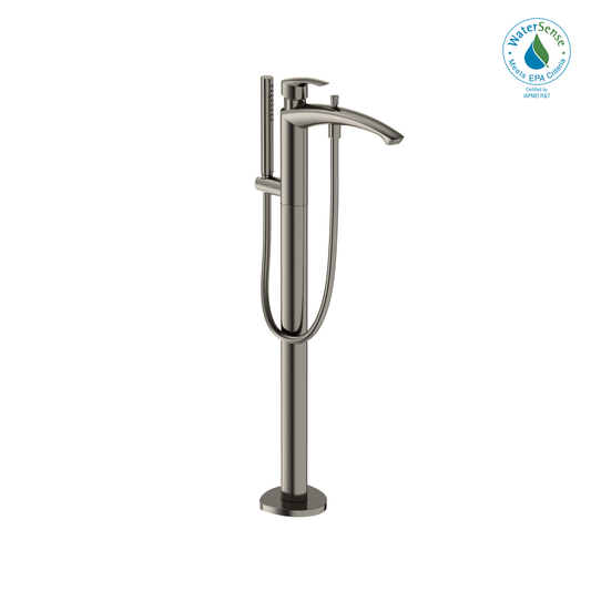 TOTO TBG09306U#PN GM Single-Handle Free Standing Tub Filler with Handshower , Polished Nickel