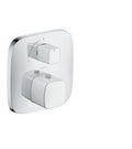 HANSGROHE 15775401 PuraVida Thermostatic Trim with Volume Control in White/Chrome